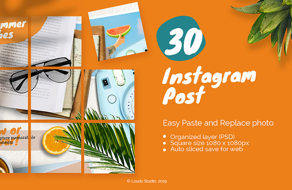 Travella Instagram Moodboard Grid in Instagram Templates - product preview 4