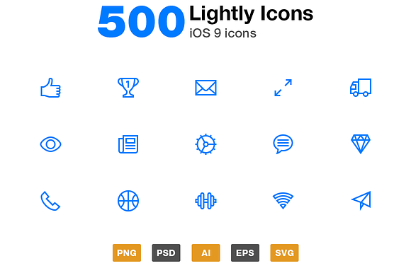 Lightly Icons in UI Icons - product preview 3