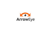Arrow Eye Logo Template