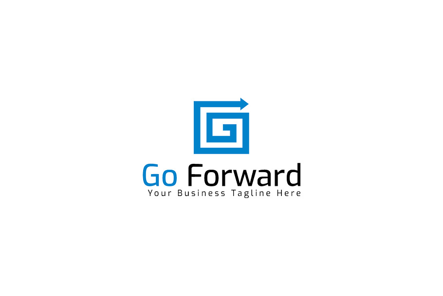 Go Forward Logo Template in Logo Templates - product preview 8