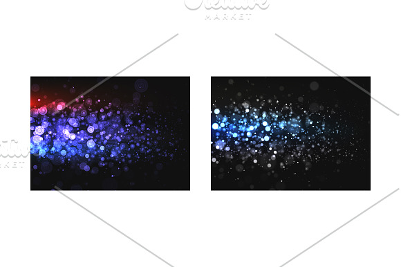 Glitter lights effects backgrounds in Patterns - product preview 2