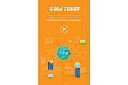 Global Storage Video Web Banner in