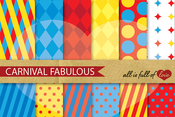 Carnival Background Abstract Pattern