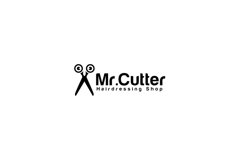 Mr Cutter Hairdressing Template in Logo Templates - product preview 8