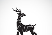 Vector of deer design. Wild Animals.