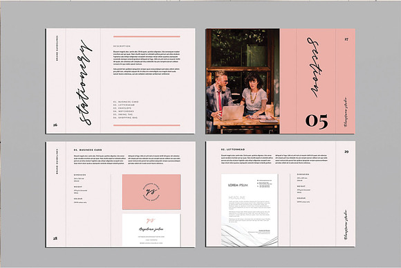 Brand Guidelines in Brochure Templates - product preview 7