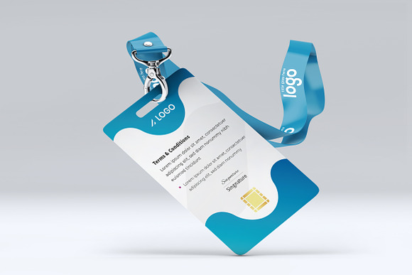 Medical Staff ID Card Design in Stationery Templates - product preview 4