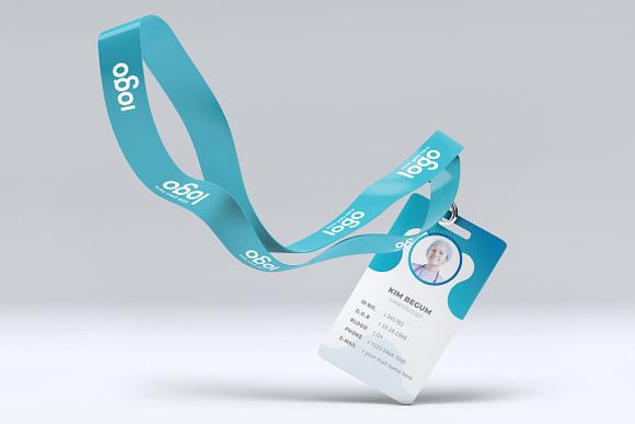 Medical Staff ID Card Design in Stationery Templates - product preview 7