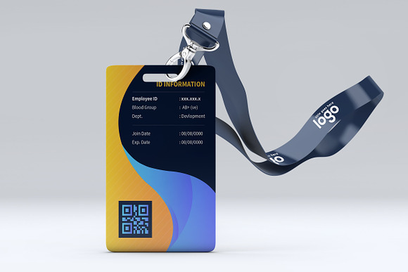 Creative ID Card Design Template in Stationery Templates - product preview 2