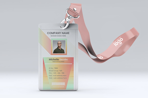 Business/Corporate ID Card Design in Stationery Templates - product preview 1