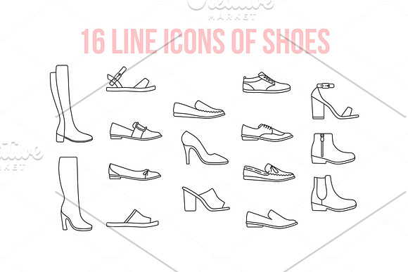 Shoes Bags Wallets Icons in Instagram Templates - product preview 2