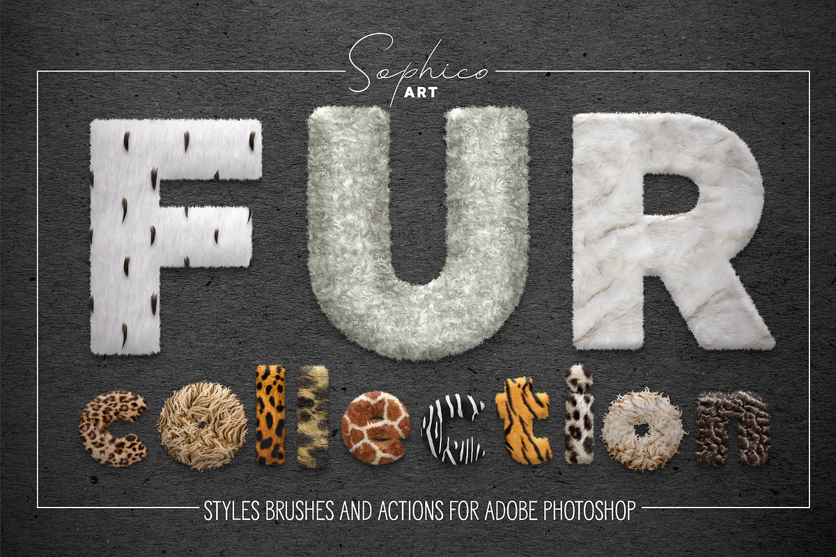 Fur Styles, Actions, Brushes in Add-Ons - product preview 8