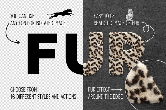 Fur Styles, Actions, Brushes in Add-Ons - product preview 1