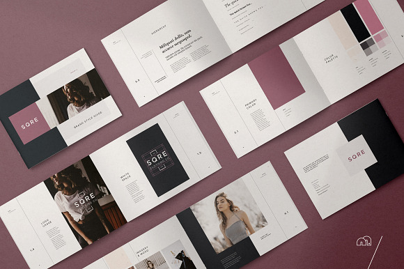 SQRE - Brand Manual in Brochure Templates - product preview 2