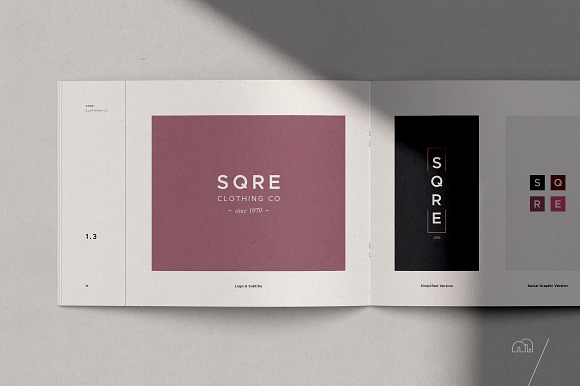 SQRE - Brand Manual in Brochure Templates - product preview 5