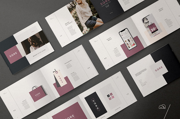 SQRE - Brand Manual in Brochure Templates - product preview 9