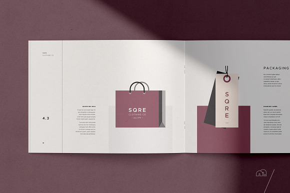 SQRE - Brand Manual in Brochure Templates - product preview 10