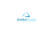 Antiko Studio Logo Template