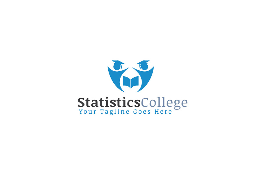 Statistics College Logo Template