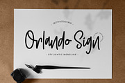Orlando Sign | Stylishtic Monoline