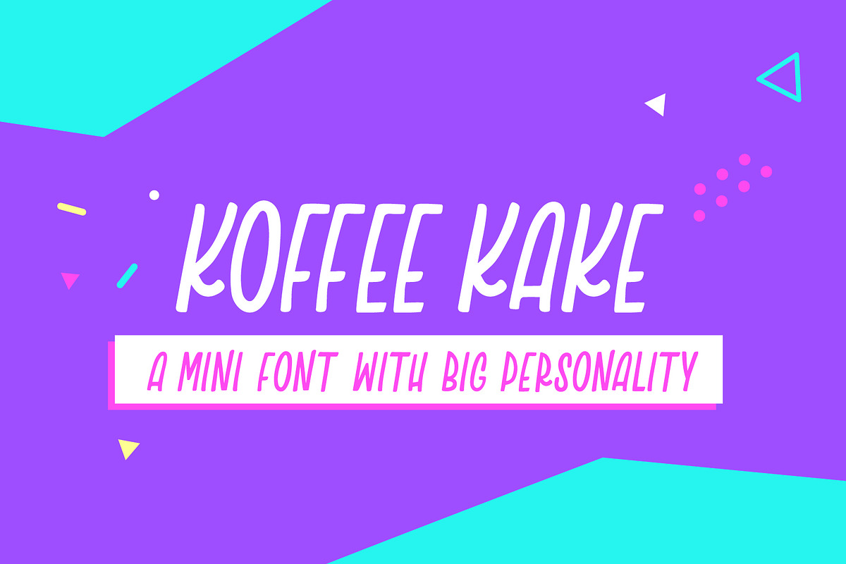 Koffee Kake in Sans-Serif Fonts - product preview 8