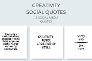 Creativity Social Quotes (15 Images)