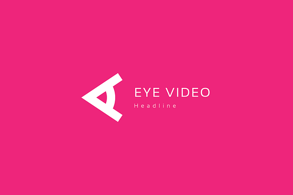 Eye video company logo. in Logo Templates - product preview 2
