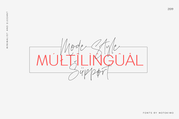 Mode Style | Font Duo in Sans-Serif Fonts - product preview 5
