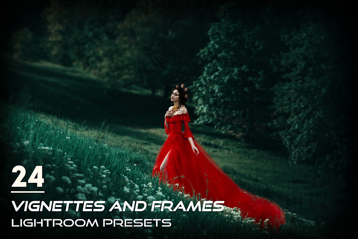 24 Vignettes and Frames Presets in Add-Ons - product preview 8