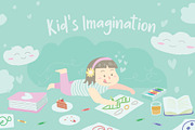 Kids Imagination - Illustration