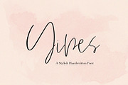 ✑ Yipes | Stylish Handwritten