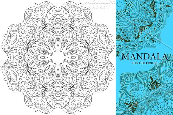 Mandalas for coloring12 in Objects - product preview 6