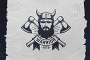 Viking Warrior Logo Template