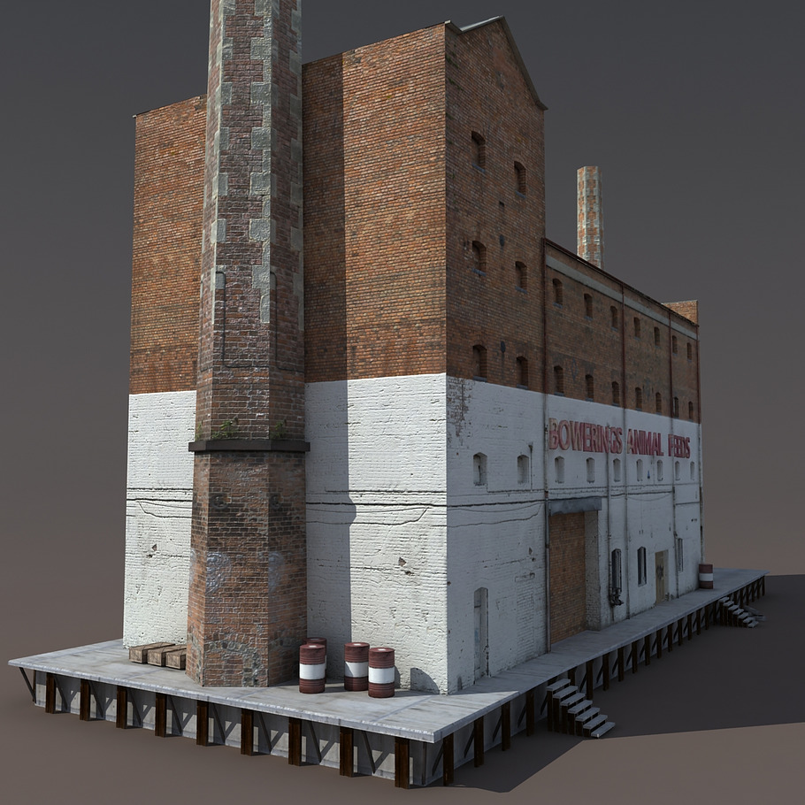 Abandoned Old Factory in Architecture - product preview 2