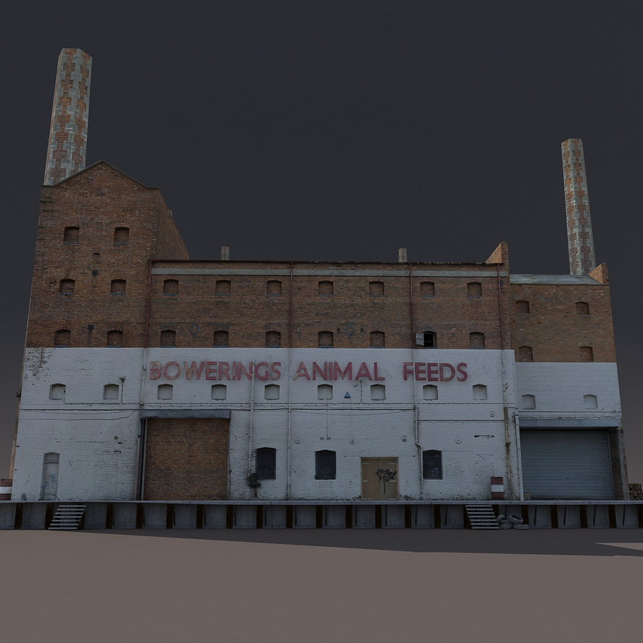 Abandoned Old Factory in Architecture - product preview 5