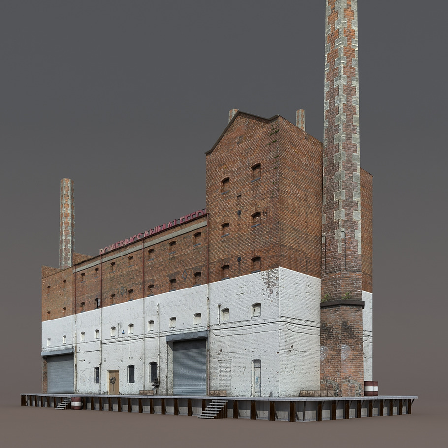 Abandoned Old Factory in Architecture - product preview 6