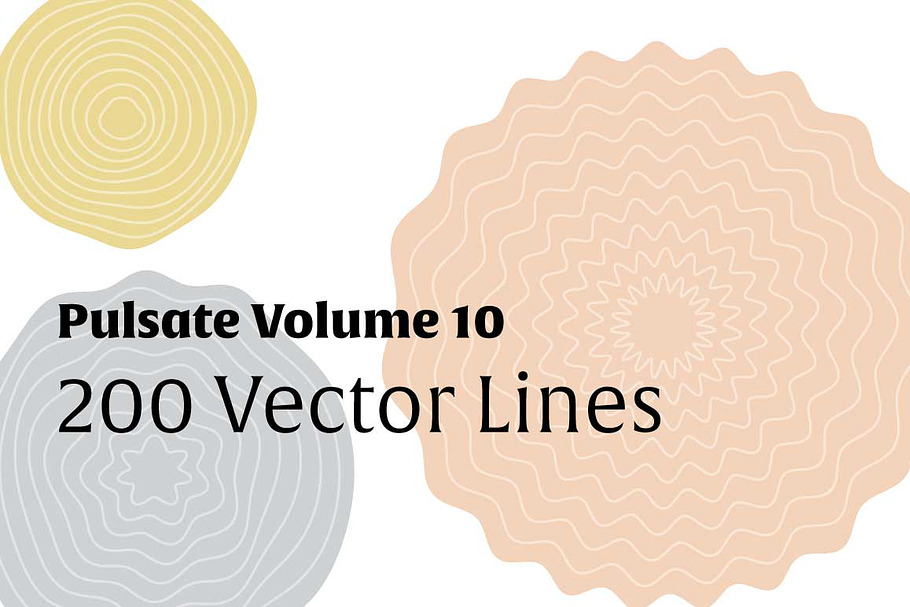 Pulsate Vol. 10 | 200 Vector Waves in Objects - product preview 8