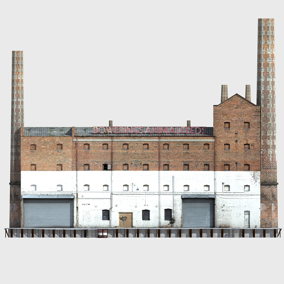 Abandoned Old Factory in Architecture - product preview 15