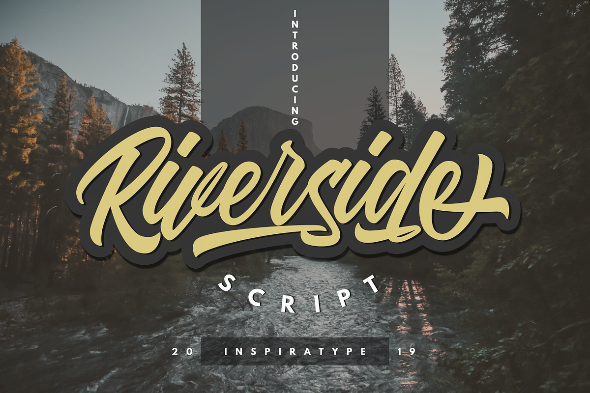 Riverside - Script Font in Script Fonts - product preview 8