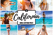 CALIFORNIA Mobile Lightroom Presets