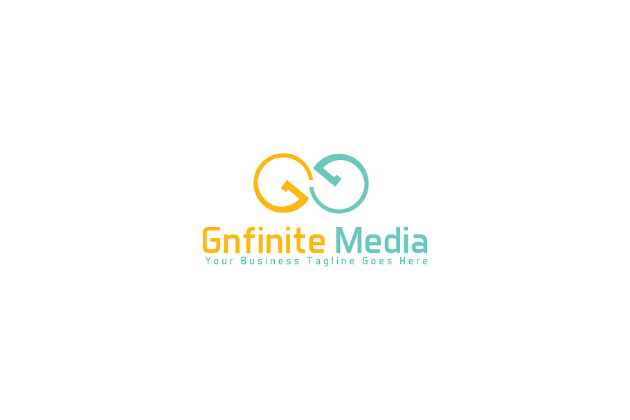 Gnfinite Media Logo Template in Logo Templates - product preview 8