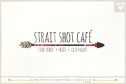 Strait Shot: Arrow Series Logo
