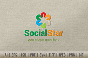 Social Star Logo
