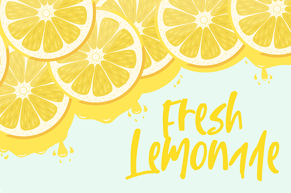Lemon and Fresh in Script Fonts - product preview 4