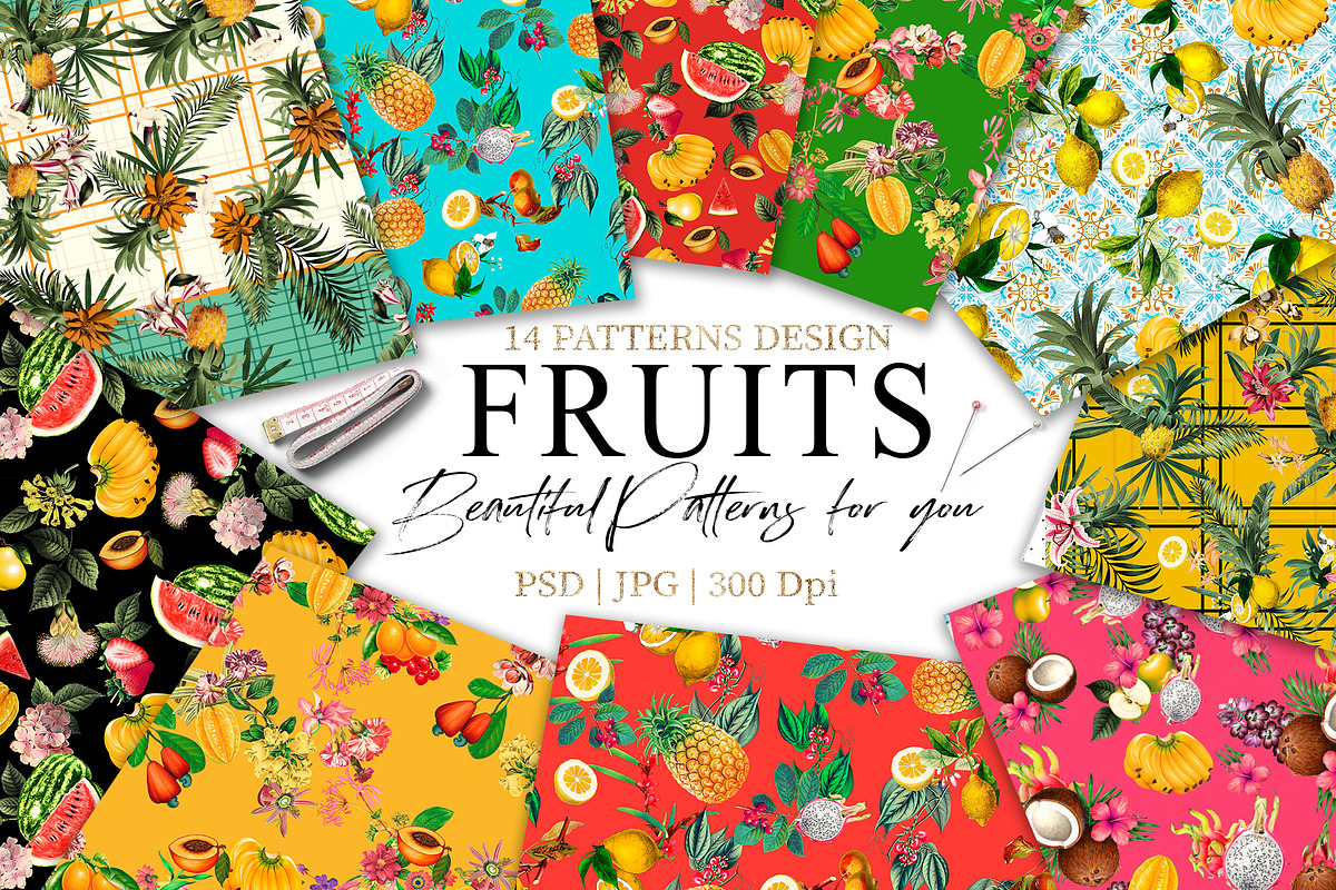 Fruits Pattern in Patterns - product preview 8