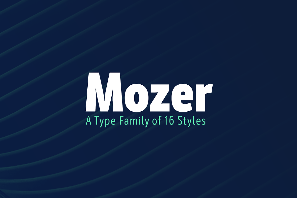 Mozer in Sans-Serif Fonts - product preview 8