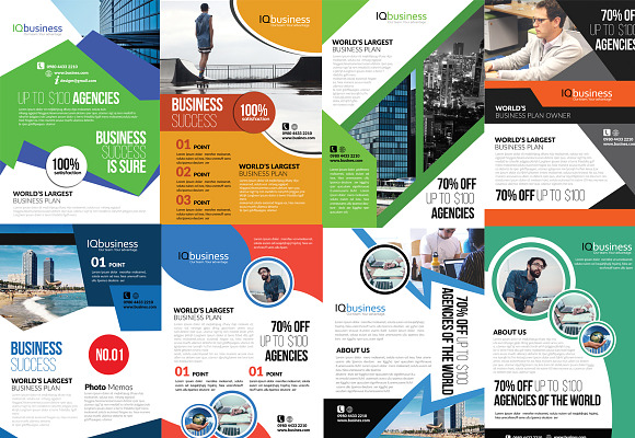 50 New Business Flyer Bundle Vol.2 in Flyer Templates - product preview 4