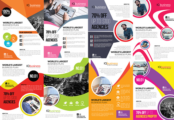 50 New Business Flyer Bundle Vol.2 in Flyer Templates - product preview 5