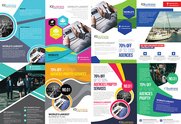 50 New Business Flyer Bundle Vol.2 in Flyer Templates - product preview 6