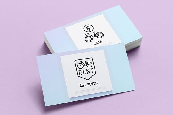 Bike Rental | 16 Thin Line Icons Set in Calendar Icons - product preview 3